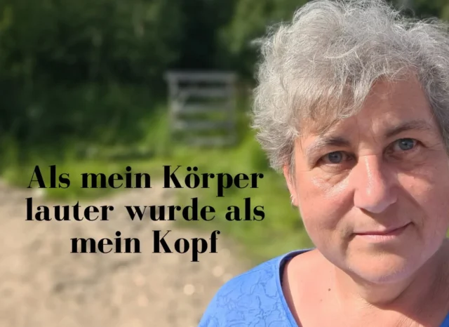 In seiner Blogparade wirft Albrecht Reese das Thema "Wie ich gelernt habe, meinem Körper zuzuhören". Ein Thema, das mich sehr beschäftigte. Herausgekommen ist ein Artikel über meinen Kampf zurück ins Leben nach meinem Burnout vor fast 15 Jahren und mein aktuelles Leben.
Ich zeige auf, wie es ist, endlich seinem Körper zuzuhören und entsprechend zu handeln und wo ich meine Bremsen immer wieder ziehen muss. Denn auch ich bin nicht immun. Aber ein Gutes hat ein durchlebter Burnout: ich merke viel schneller und früher, wann es Zeit ist, seinem Körper in Ruhe zuzuhören und das Leben wieder anzupassen.  Den ganzen Artikel findest du auf meinem Blog.  #Burnout #zuhören #langsammachen #blogparade #stressmanagement #thecontentsociety #blogge#onlinearbeiten #onlinekurse #onlinecoaching #coachingmachtglücklich